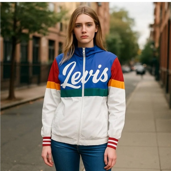 Levi's Women's Multicolor Bomber Jacket - Picture 10 of 11